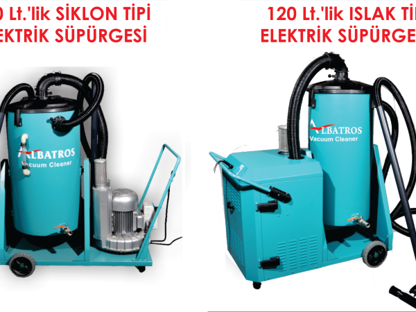 SİKLON TİP VE ISLAK TİP SÜPÜRGE