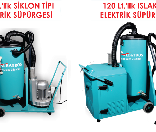 SİKLON TİP VE ISLAK TİP SÜPÜRGE